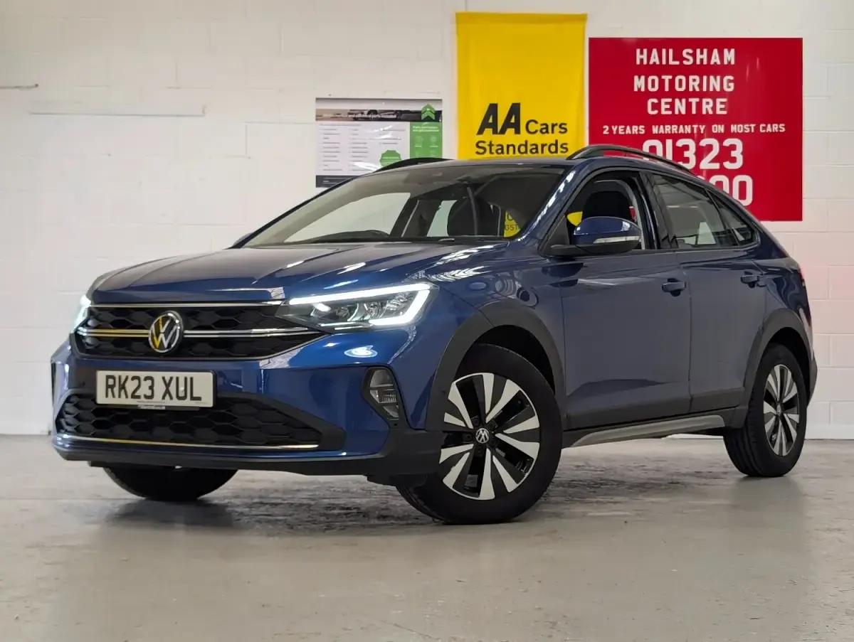 Used VW Taigo Life 110 HP (80 kW) 2023 Blue SUV