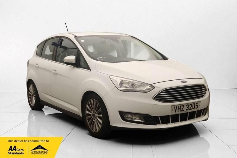 White Used 2017 Ford C-MAX Titanium MPV | £6,650 (Fair price) - Image 1/4