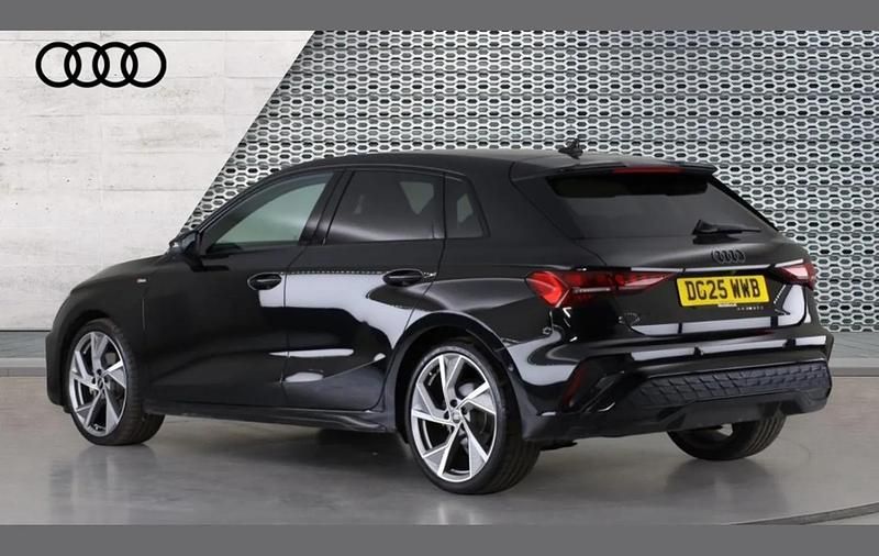 Used Audi A3 Black Edition 147 HP (108 kW) 2025 Black Hatchback