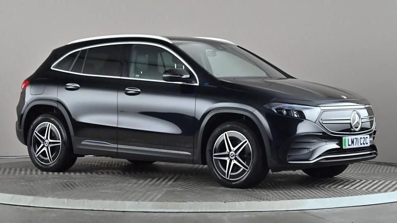 Black Used 2021 Mercedes EQA250 AMG line SUV | £20,977 (Fair price) - Image 1/3
