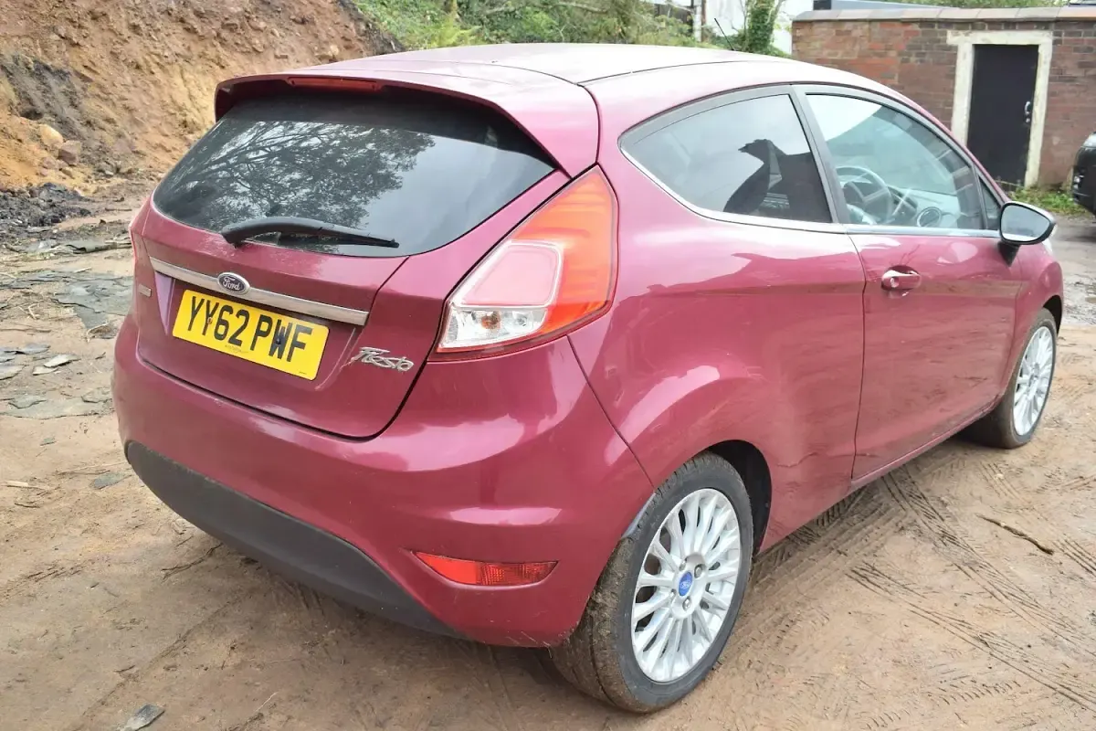 Used Ford Fiesta Titanium 2013 Red Hatchback