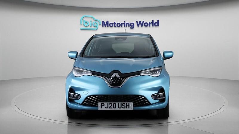 Used Renault Zoe GT-Line 100 kW (136 HP) 2020 Blue Hatchback