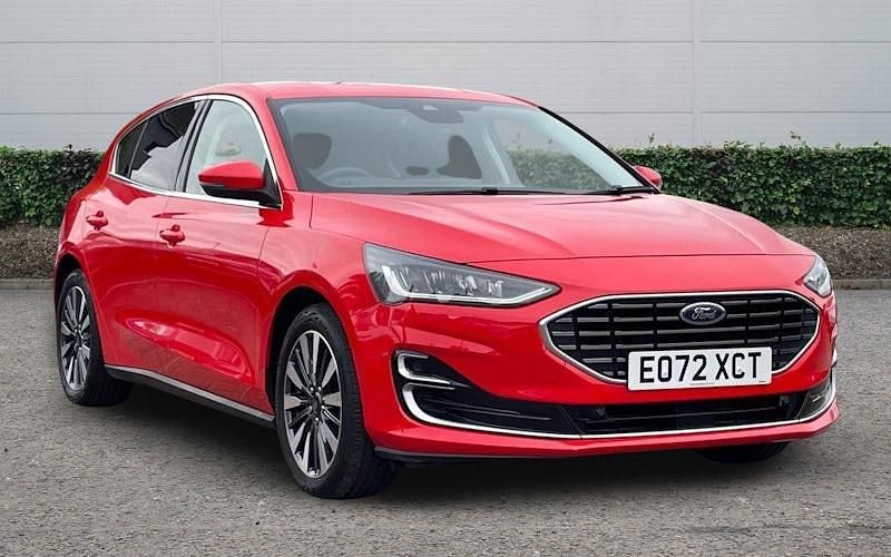 Usado Ford Focus Titanium 155 HP (114 kW) 2022 Vermelho Citadino