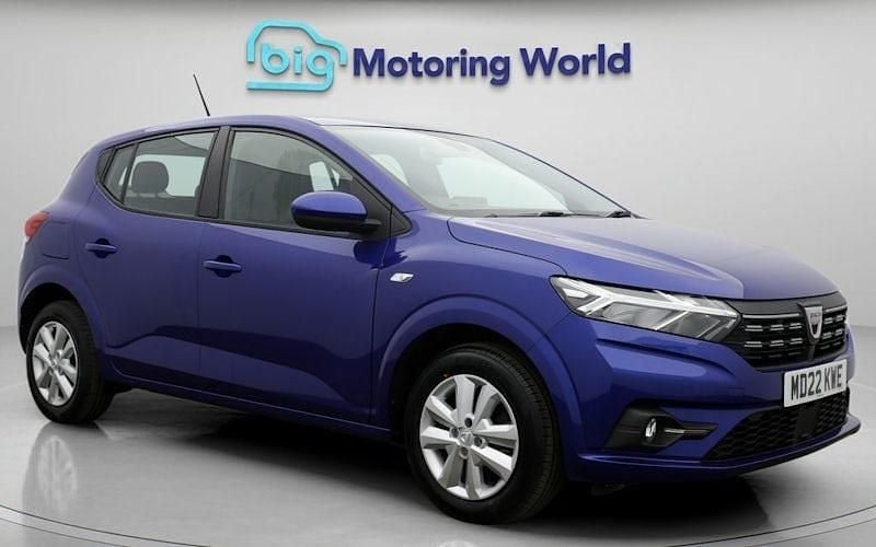 Used 2022 Dacia Sandero Comfort Hatchback | £9,300 (Good price) - Image 1/4