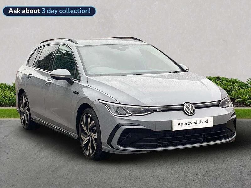 Grey Used 2022 VW Golf VIII R-line Estate | £19,330 (Fair price) - Image 1/4