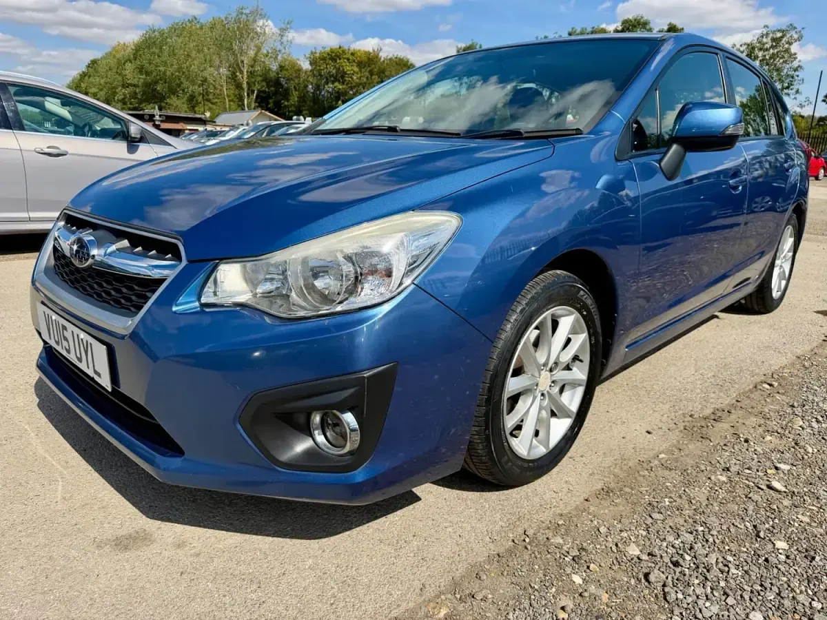 Used Subaru Impreza 114 HP (83 kW) 2015 Blue Hatchback