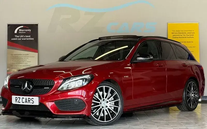 Used Mercedes C43 AMG Premium 367 HP (269 kW) 2016 Red Estate