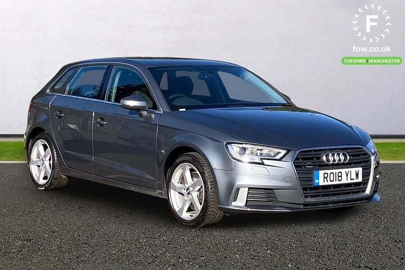 Used Audi A3 Sport 190 HP (139 kW) 2018 Grey Sedan