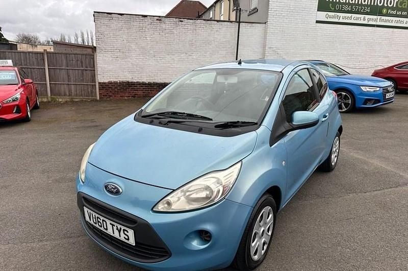 Used Ford Ka 69 HP (50 kW) 2010 Blue Hatchback