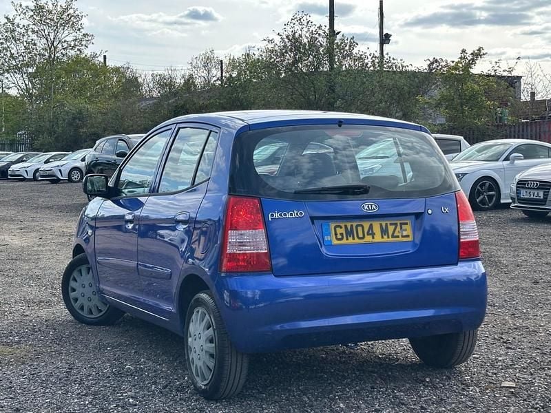 Used Kia Picanto LX 64 HP (47 kW) 2004 Blue Hatchback