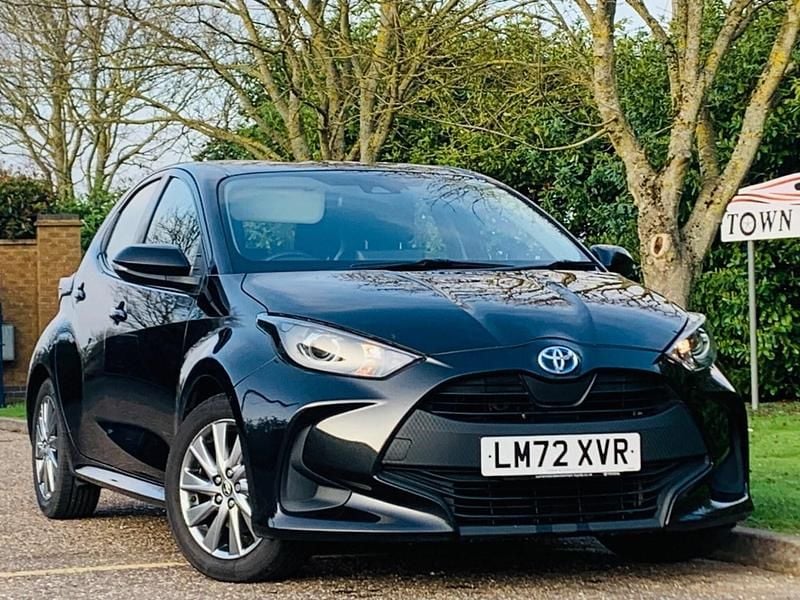 Used Toyota Yaris Hybrid 2022 Black Hatchback