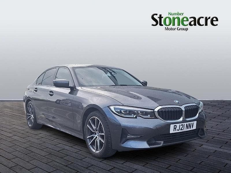 Used BMW 320 Sport Line 180 HP (132 kW) 2021 Grey Sedan