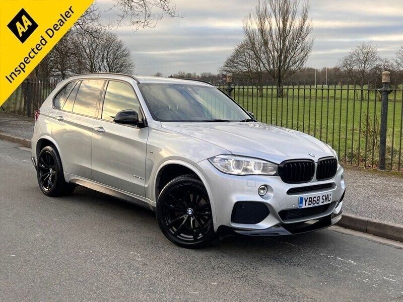 Silver Used 2018 BMW X5 M Sport SUV | £25,995 (Good price) - Image 1/4