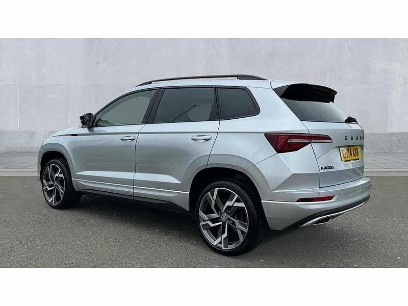 Used Skoda Karoq SportLine 150 HP (110 kW) 2024 Silver SUV