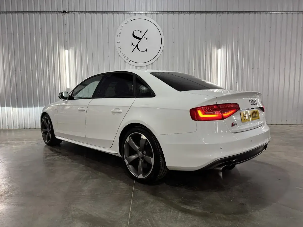 Used Audi S4 2015 White Sedan