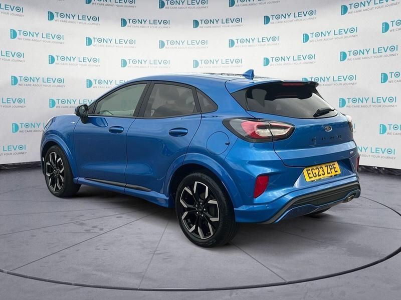Used Ford Puma ST-Line X 125 HP (91 kW) 2023 Blue Hatchback