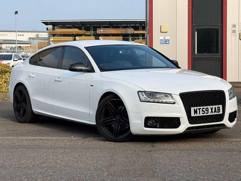 Used Audi A5 S-Line 2009 White Coupe