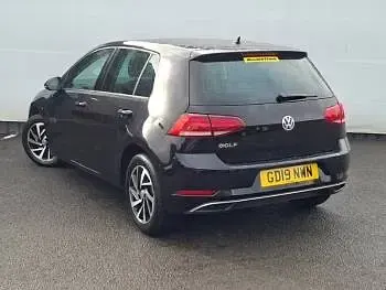 Used VW Golf VII Match 115 HP (84 kW) 2019 Black Hatchback