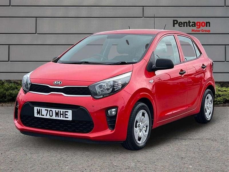 Używany Kia Picanto 65 KM (47 kW) 2020 Czerwony Hatchback