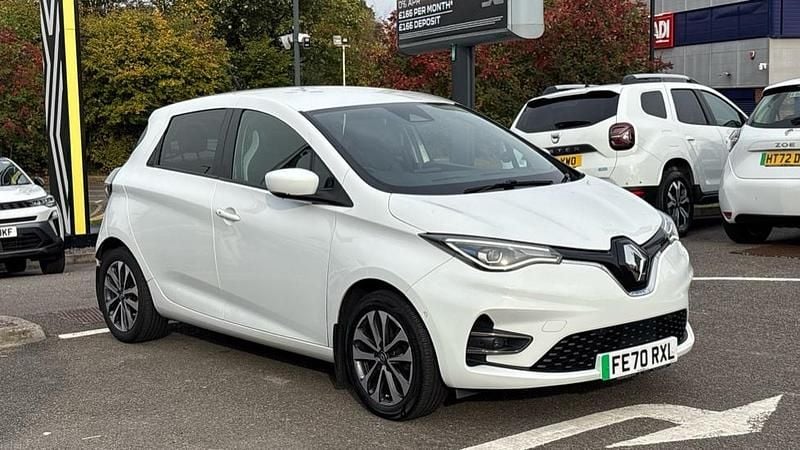 White Used 2020 Renault Zoe Hatchback | £7,980 (Fair price) - Image 1/1