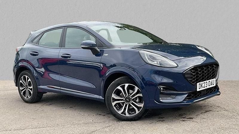 Blue Used 2023 Ford Puma ST-Line Hatchback | £15,320 (Good price) - Image 1/4