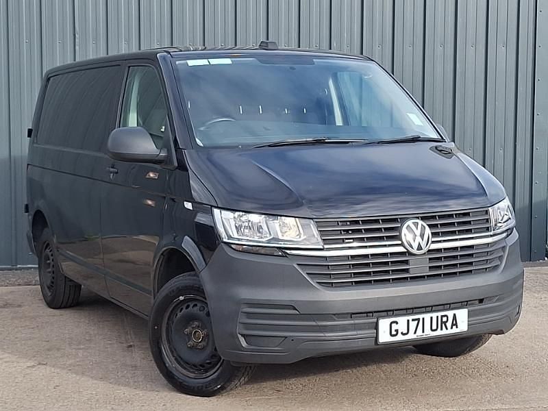 Black Used 2021 VW T6.1 Startline Van | £14,498 (Super price) - Image 1/4