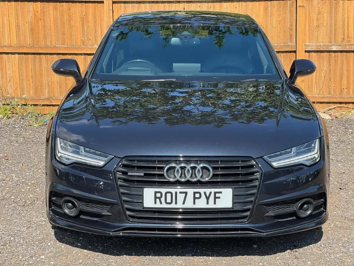 Used Audi A7 Sportback Black Edition 2017 Blue Hatchback
