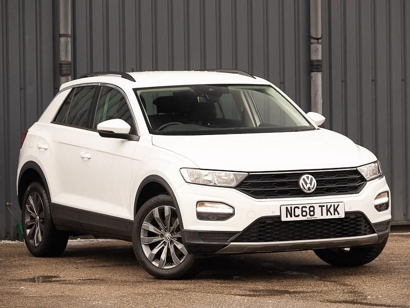 Used VW T-Roc SE 150 HP (110 kW) 2019 White SUV