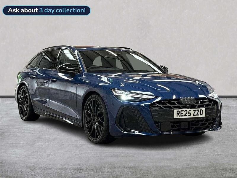 Blue New 2025 Audi A6 S-Line Estate | £63,906 - Image 1/4