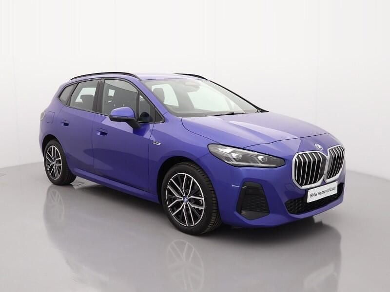Blue Used 2022 BMW 230e Active Tourer M Sport MPV | £24,950 (Fair price) - Image 1/4