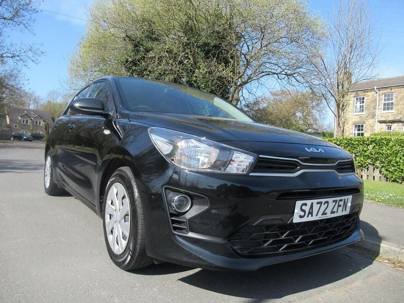 Black Used 2022 Kia Rio Hatchback | £6,295 (A bit pricey) - Image 1/4