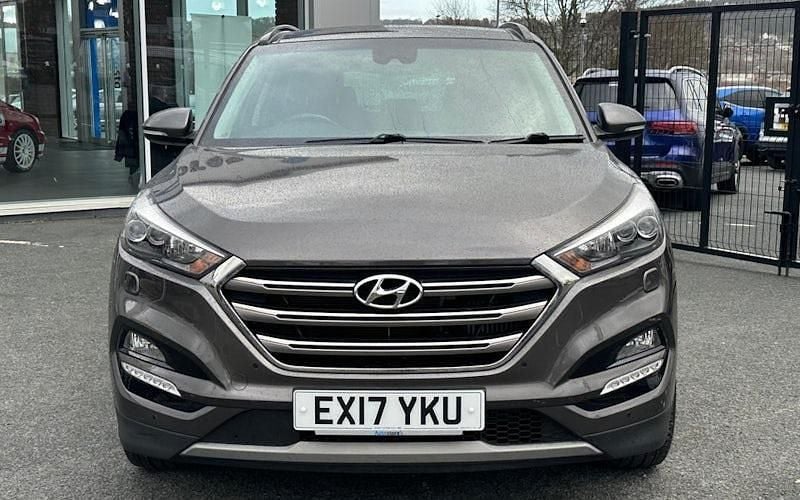 Used Hyundai Tucson Premium SE 141 HP (103 kW) 2017 Grey SUV
