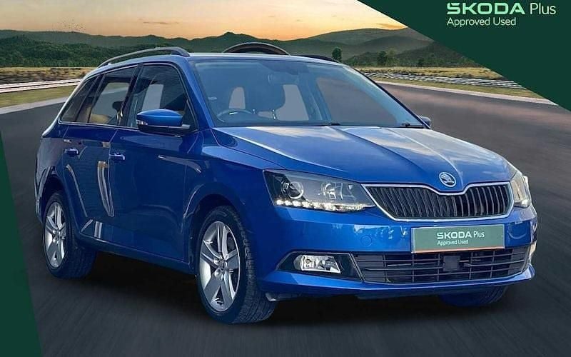 Blue Used 2016 Skoda Fabia SE L Estate | £9,282 (Fair price) - Image 1/4