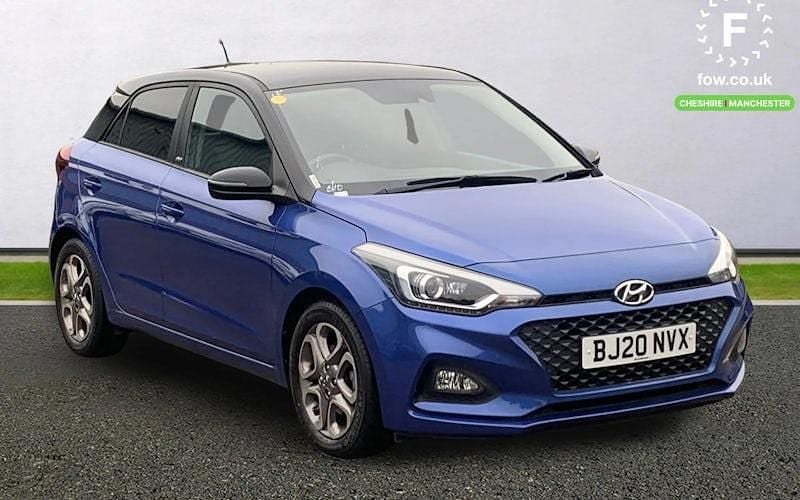 Blue Used 2020 Hyundai i20 Hatchback | £11,099 (Fair price) - Image 1/3