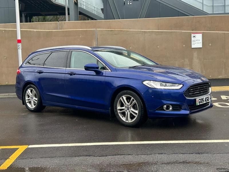 Blue Used 2015 Ford Mondeo Titanium Estate | £7,499 (Fair price) - Image 1/4
