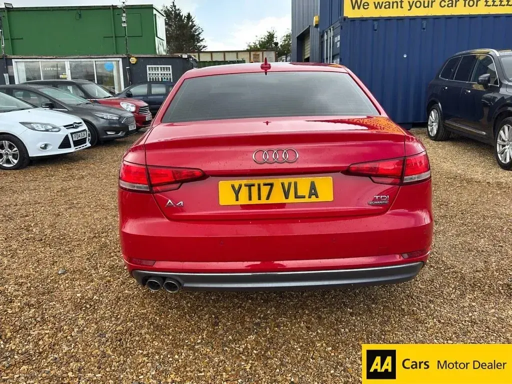 Used Audi A4 Sport 190 HP (139 kW) 2017 Red Sedan