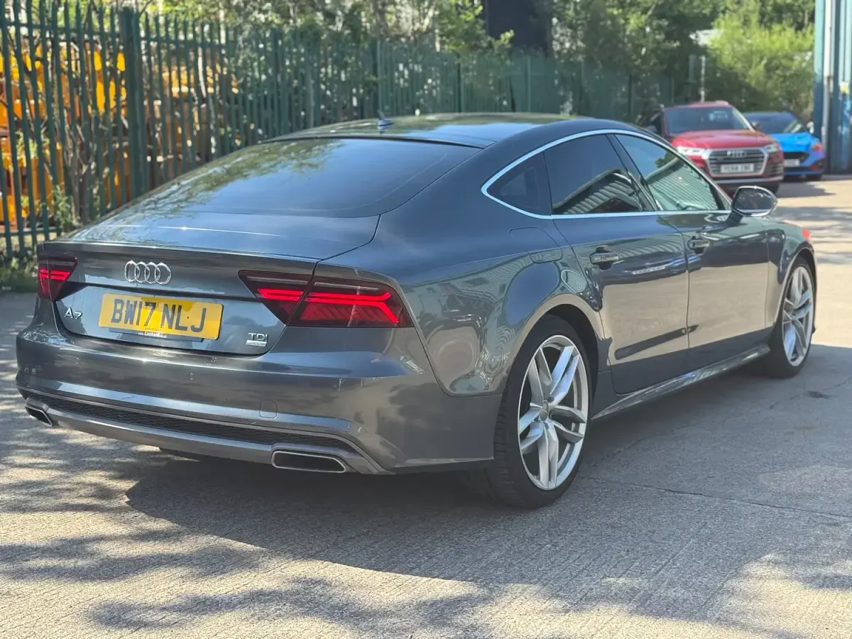 Used Audi A7 S-Line 2017 Grey Hatchback