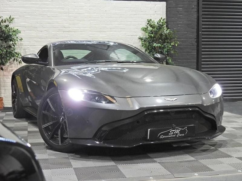 Used Aston Martin V8 Vantage 510 HP (375 kW) 2019 Silver Coupe