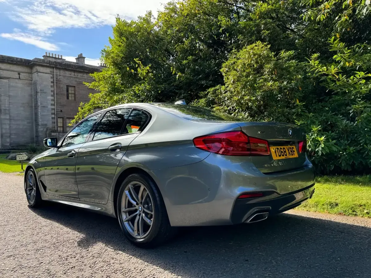 Używany BMW 520 M Sport 2018 Niebieski Sedan/Limuzyna