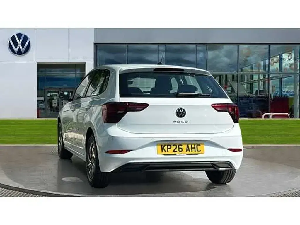 New VW Polo Life 95 HP (69 kW) 2026 White Hatchback