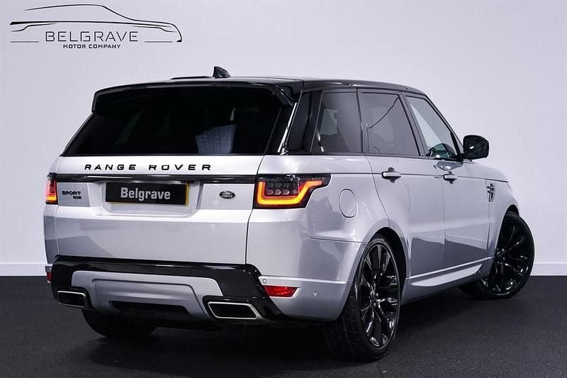 Used Land Rover Range Rover Sport S 350 HP (257 kW) 2021 Hakuba silver metallic SUV