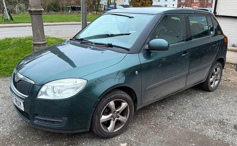 Used Skoda Fabia 2008 Green Hatchback
