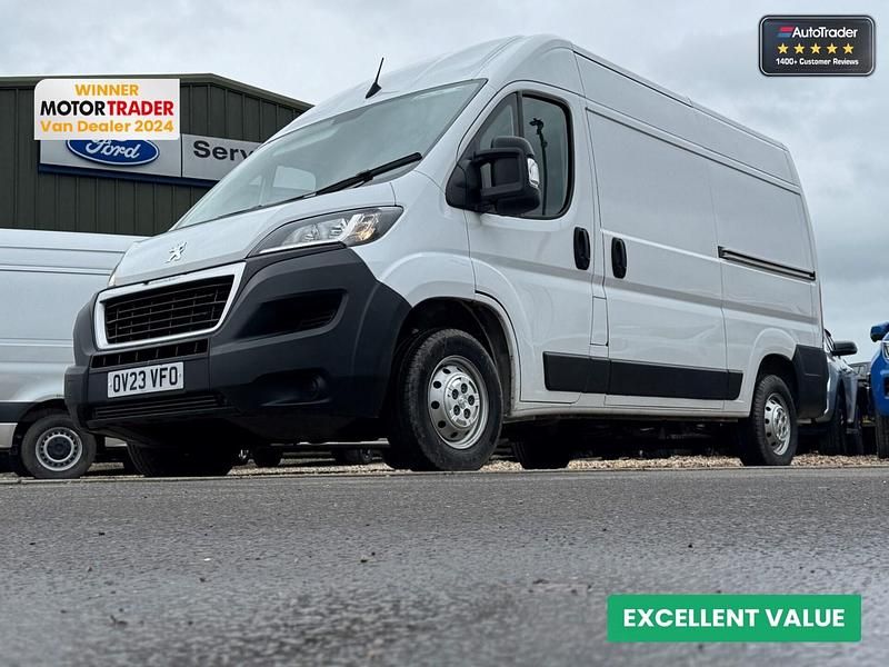 Used Peugeot Boxer Premium 140 HP (102 kW) 2023 White Van