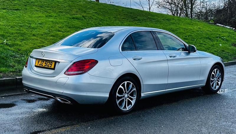 Used Mercedes C350e 2016 Silver Sedan