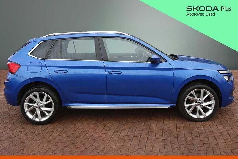 Used Skoda 110 R SE L Executive 81 HP (59 kW) 2022 Race blue metallic Estate