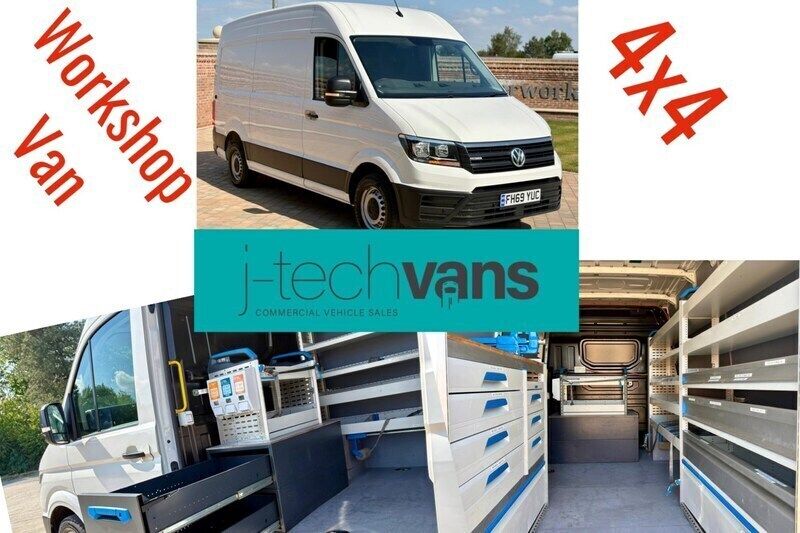 White Used 2020 VW Crafter Trendline Van | £20,995 - Image 1/4