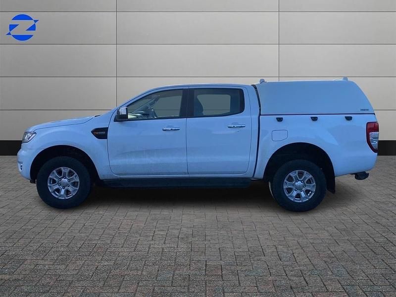 Begagnad Ford Ranger XLT 2021 Vit Pickup