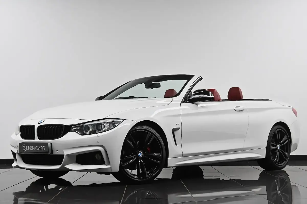 Used BMW 420 M Sport 2014 White Cabriolet
