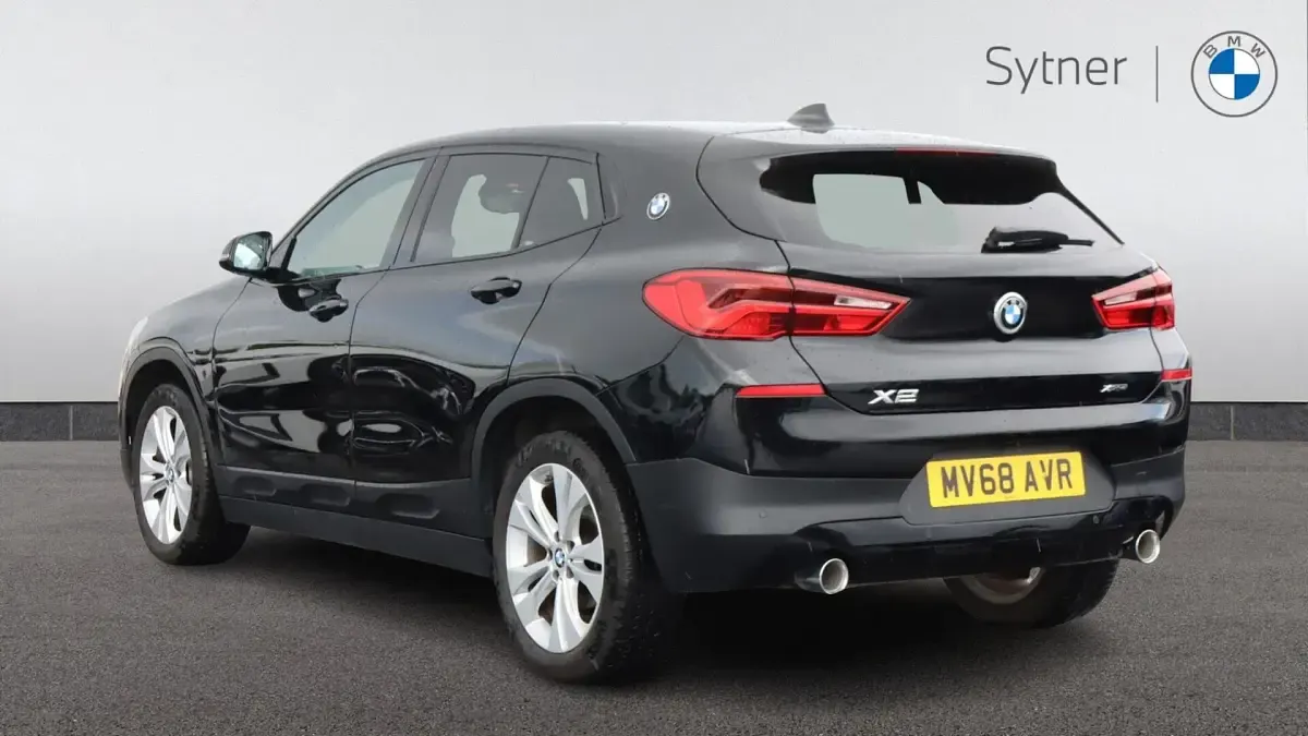Used BMW X2 Sport Line 150 HP (110 kW) 2018 Jet black SUV