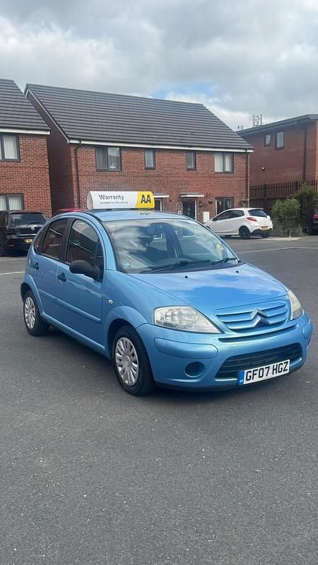 Begagnad Citroën C3 73 HK (53 kW) 2007 Blå Halvkombi